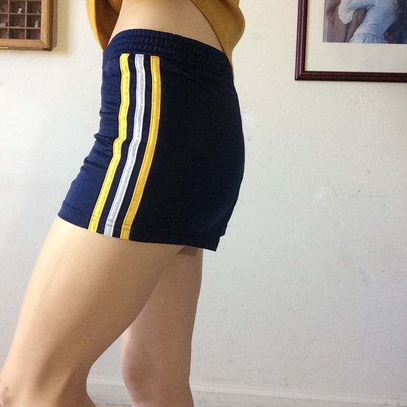 GIFTED 🎁Adidas Navy Blue & Golden White Stripe - Picture 3 of 11